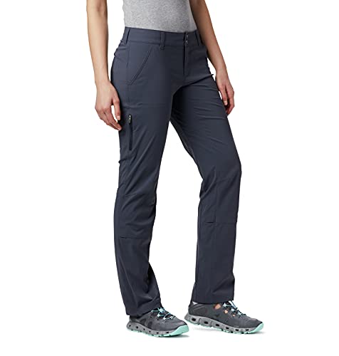 Columbia Saturday Trail, Pantalones de senderismo, Mujer, Gris (India Ink), Talla: 12/L