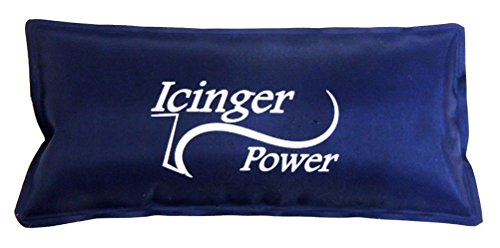 Compresa de hielo Icinger Power - 120gr (4.2 oz) - 15x7cm (5.9"x2.7") - cubierta de nylon anti derrames - gel altamente enfriable