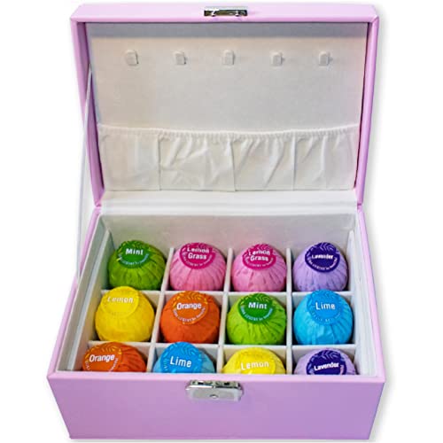 Conjunto regalo Bombas de baño 12 uds. + Joyero 2 en 1 - 12 bombas espumantes para el baño
