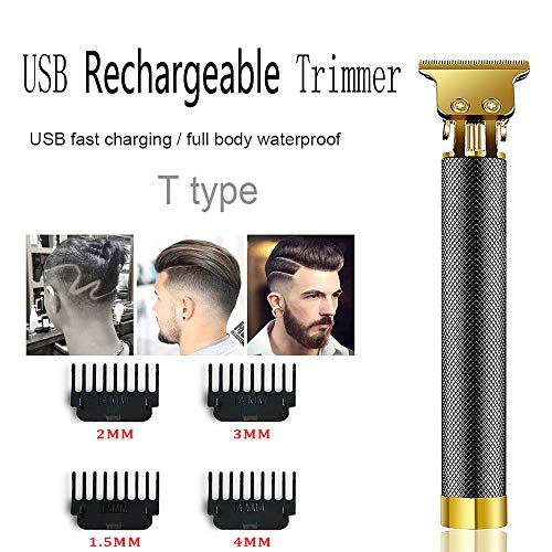 Cortapelos Hombre Cortapelos Eléctricos Kit de Recortador Recargable de Corte Cerrado Afeitadora de Cabello para Hombres Y Niños Maquina de Cortar el Pelo Cortadora Electric Recortador de Barba