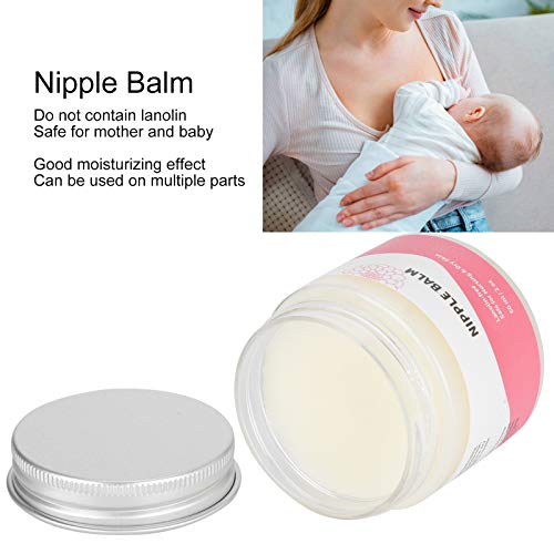 Crema Calmante Para Pezones, 60 Ml, Bálsamo Humectante Para Crema Para Pezones Anti Agrietamiento Humectante Pezones Para Crema Para Pezones Para Mujeres Que Amamantan