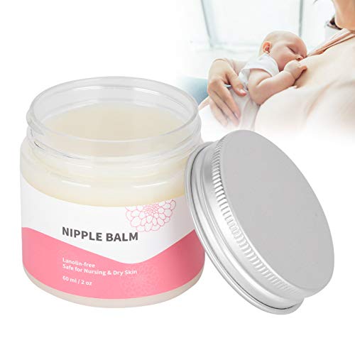 Crema Calmante Para Pezones, 60 Ml, Bálsamo Humectante Para Crema Para Pezones Anti Agrietamiento Humectante Pezones Para Crema Para Pezones Para Mujeres Que Amamantan