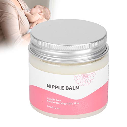 Crema Calmante Para Pezones, 60 Ml, Bálsamo Humectante Para Crema Para Pezones Anti Agrietamiento Humectante Pezones Para Crema Para Pezones Para Mujeres Que Amamantan