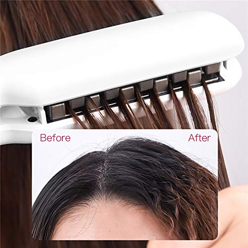 Crimper Waver Curling Hair Plancha Placas de a todo tipo de cabello Rejilla 3D Crimpadora de cabello Voluminizador Cerámica Cabello profesional Fluffy Férula ondulada Permanente 5 temperaturas