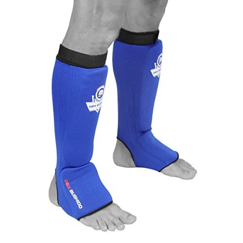 DBX Bushido Espinilleras Flexibles - Espinilleras Kick Boxing - Espinilleras MMA