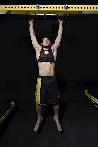 DBX BUSHIDO SPORT Chaleco Lastrado de 1 kg a 18 kg - Durable Chaleco Peso Entrenamiento - Chaleco de Peso Hecho de Material Cordura Fuerte