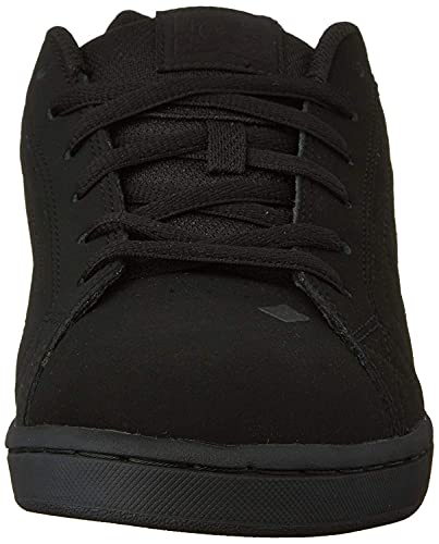 DC Shoes Net, Zapatillas de Skateboard Hombre, Negro, 46.5 EU