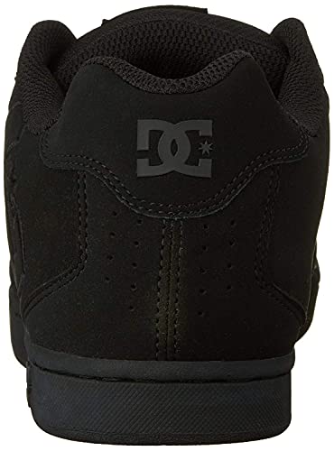 DC Shoes Net, Zapatillas de Skateboard Hombre, Negro, 46.5 EU