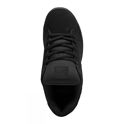 DC Shoes Net, Zapatillas de Skateboard Hombre, Negro, 46.5 EU