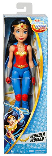 DC Super Hero Girls - Wonder Woman, muñecas Entrenamiento (Mattel DMM24)