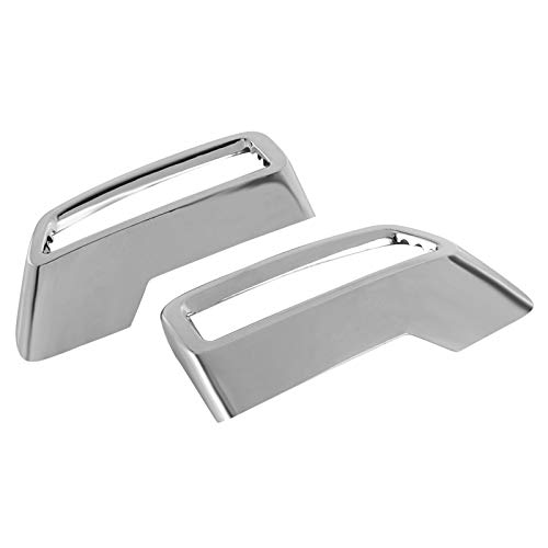Dcolor Para 3008 5008 Allure 2017 – 2019 Tubo de escape de plástico ABS Tubo de escape final cubierta decoración Zier listón