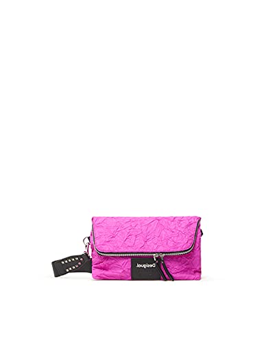 Desigual Crush Venecia, Bolsa para Cuerpo de Across para Mujer, Rojo, Einheitsgröße