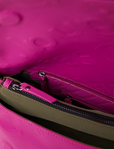 Desigual Galia Venecia, Bolsa para Cuerpo de Across para Mujer, Rojo, Einheitsgröße