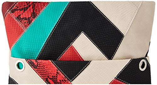 Desigual PU Across Body Bag, Mujer, Blanco, U