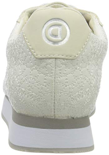 Desigual Shoes_Galaxy_Mandala, Zapatillas Mujer, Blanco, 39 EU