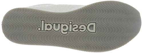 Desigual Shoes_Galaxy_Mandala, Zapatillas Mujer, Blanco, 39 EU