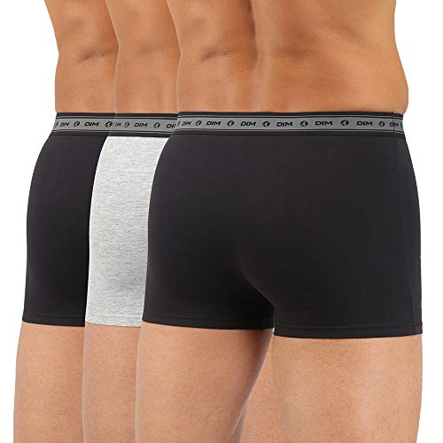 Dim Boxer Green Bio Ecosmart X3, Negro/Gris Perla/Negro, L para Hombre