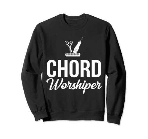 Divertidos Barbero Regalos Acorde Adorador Sudadera