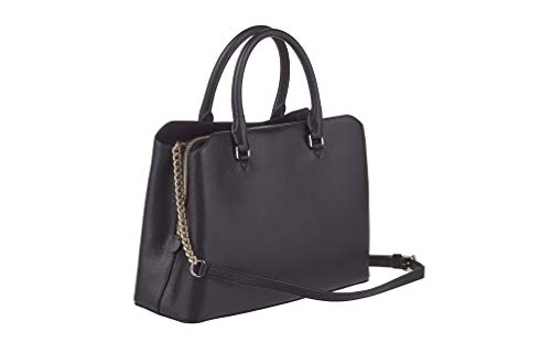 DKNY R94DHG01 BGD Karan New York - Bolso de mano para mujer, color negro y dorado