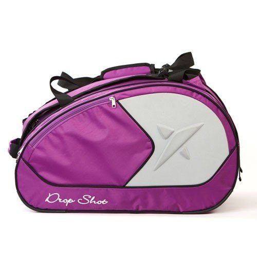 Drop shot - Paletero Norma, Morado, Capacidad para 2 palas y asas acolchadas