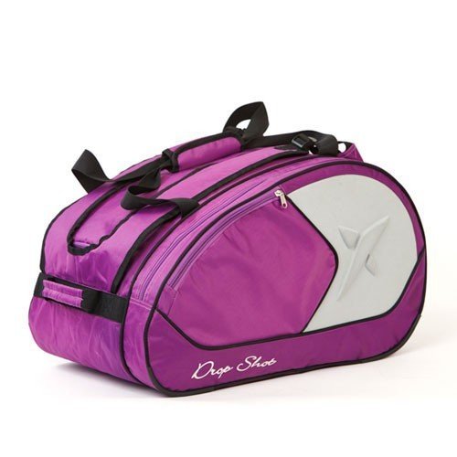 Drop shot - Paletero Norma, Morado, Capacidad para 2 palas y asas acolchadas