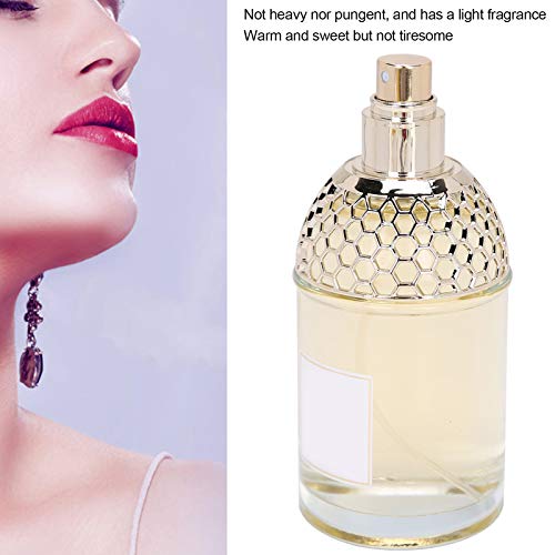 Eau de Toilette intoxicante de 100 ml, perfume de larga duración, elegante perfume de fragancia frutal en spray para mujeres(Albahaca cítrica)