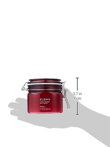 ELEMIS Lime and Ginger Salt Glow, exfoliante corporal vigorizante a base de sales 490 g