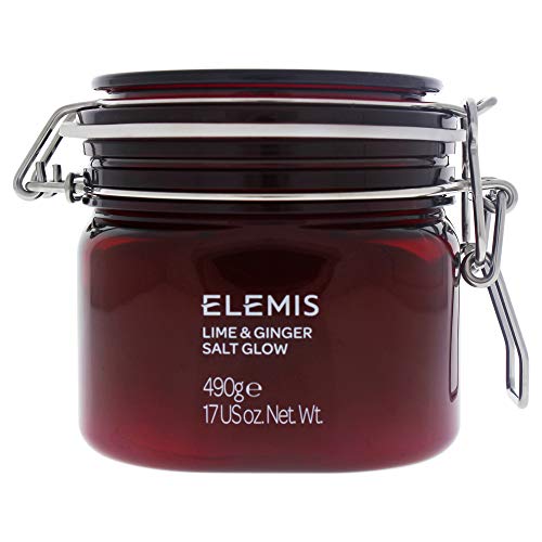 ELEMIS Lime and Ginger Salt Glow, exfoliante corporal vigorizante a base de sales 490 g