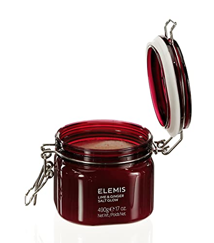 ELEMIS Lime and Ginger Salt Glow, exfoliante corporal vigorizante a base de sales 490 g