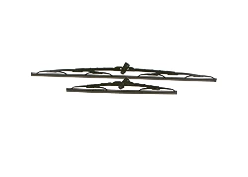 Escobilla limpiaparabrisas Bosch Twin 605, Longitud: 600mm/340mm – 1 juego para el parabrisas (frontal)