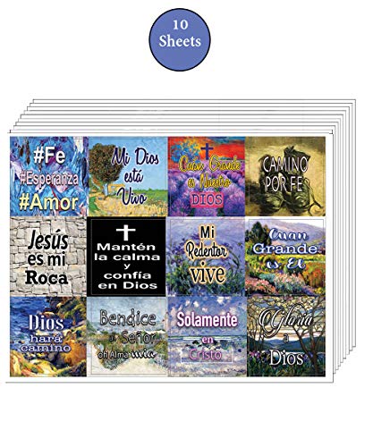 espagnol How Great est notre Dieu Stickers Stickers (10) – Excellent Remplir pour homme et femme