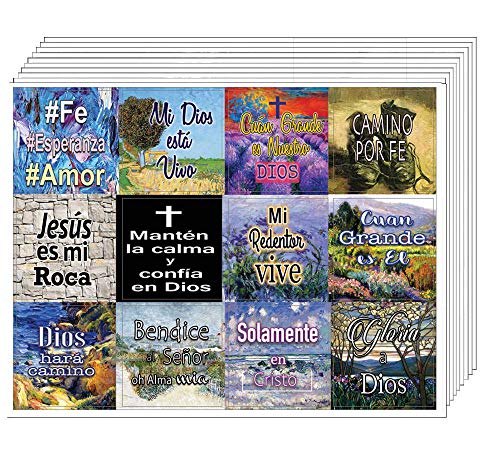espagnol How Great est notre Dieu Stickers Stickers (10) – Excellent Remplir pour homme et femme