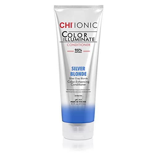 Farouk Chi Color Illuminate Silver Blonde Acondicionador 355ML, Estándar, 251