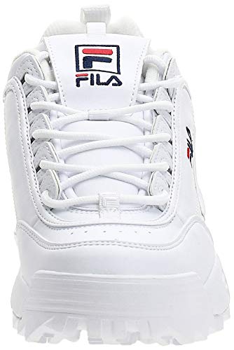 FILA Disruptor men zapatilla Hombre, blanco (White), 43 EU