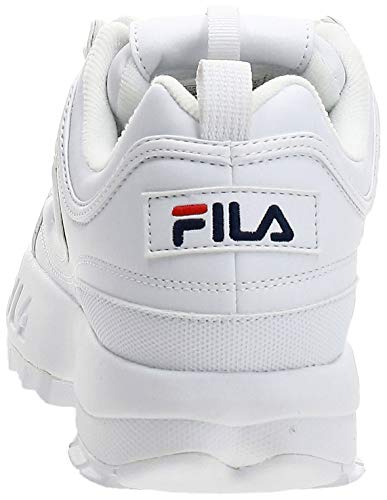 FILA Disruptor men zapatilla Hombre, blanco (White), 43 EU
