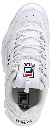 FILA Disruptor men zapatilla Hombre, blanco (White), 43 EU
