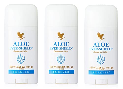 Forever Living FLP - Desodorante en barra de aloe vera (3 unidades)