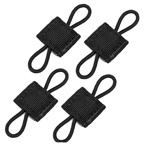 Froiny 4pcs Molle Molle Cinta Elástica Hebilla Encuadernación Retenedor Molle Molle