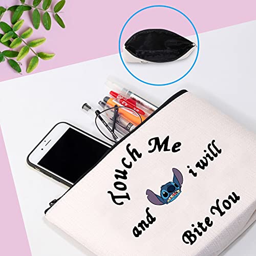 Funny Lilo & Stitch - Bolsa para cosméticos con diseño de punto de regalo