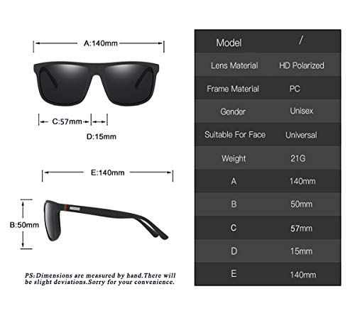 Gafas de sol polarizadas para hombres y mujeres; marcos vintage / clásicos / elegantes; objetivos de alta definición; Golf / Conducción / Pesca / Deportes al aire libre / Gafas de sol de moda