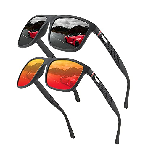 Gafas de sol polarizadas para hombres y mujeres; marcos vintage / clásicos / elegantes; objetivos de alta definición; Golf / Conducción / Pesca / Deportes al aire libre / Gafas de sol de moda
