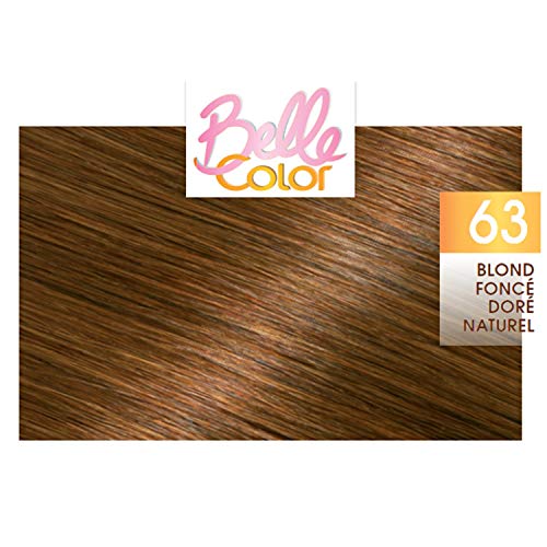 Garnier - Belle Color - Coloration permanente Châtain - 63 Blond foncé doré naturel