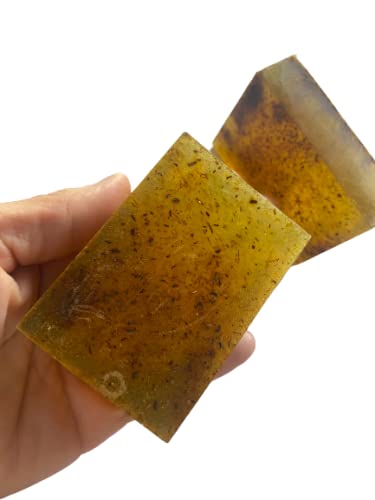 Gel Jabon sólido de Caléndula para cuerpo y rostro artesanal y ecológico - 100% natural y vegano. Sin sulfatos ni parabenos.