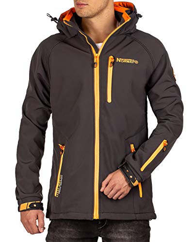 Geographical Norway Chaqueta softshell., Gris oscuro -01, L