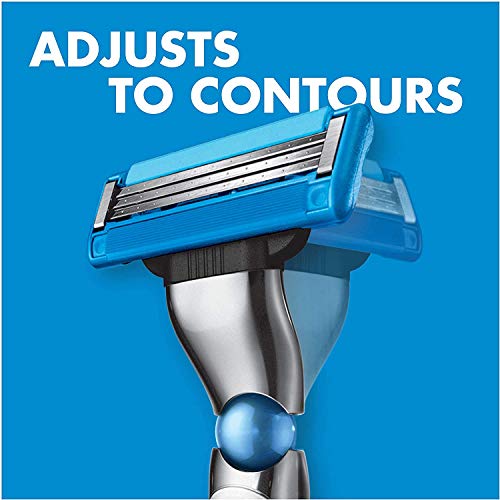 Gillette Mach3 Turbo - Maquinilla de afeitar para hombre con tiras lubricadas + 9 cuchillas de repuesto