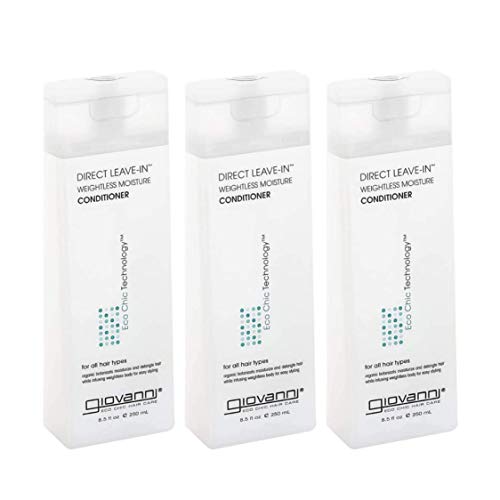 Giovanni Direct Leave-In Conditioner, Weightless Moisture, 8.5-Ounce Containers