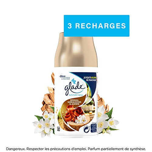 Glade Gld Auto Ecom Rfl Blsndw 269 ml/3 Fr Ambientador