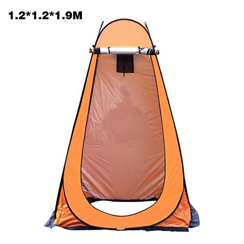 gormyel Tienda de ducha | Vestidor portátil para camping | Inodoro exterior Pop Up, cuarto de baño, refugio solar y lluvia para exteriores, tienda de intimidad plegable con bolsa de transporte