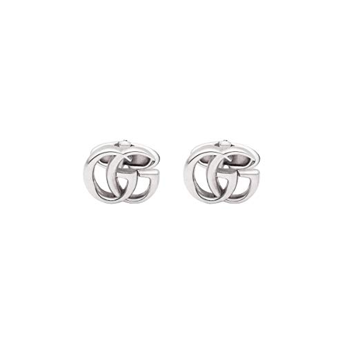 Gucci Gemelos Marmont Doble G de plata – 17 mm