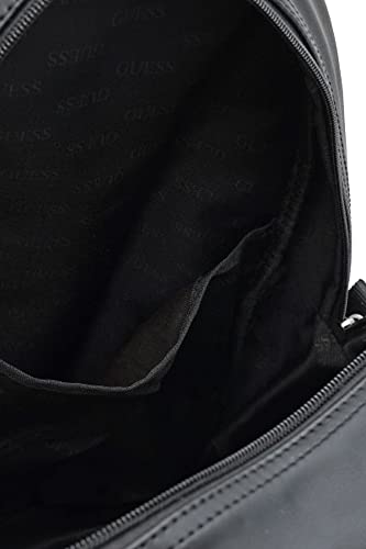 Guess Elvis Smart Backpack, Negro, Talla única para Hombre